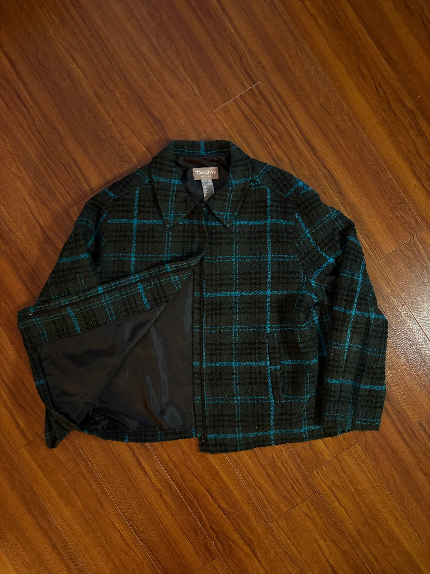 Vintage Ladies Plaid Jacket