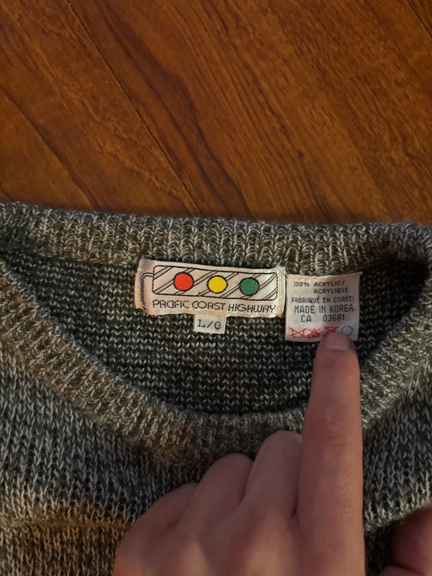 Vintage Knitted Crew