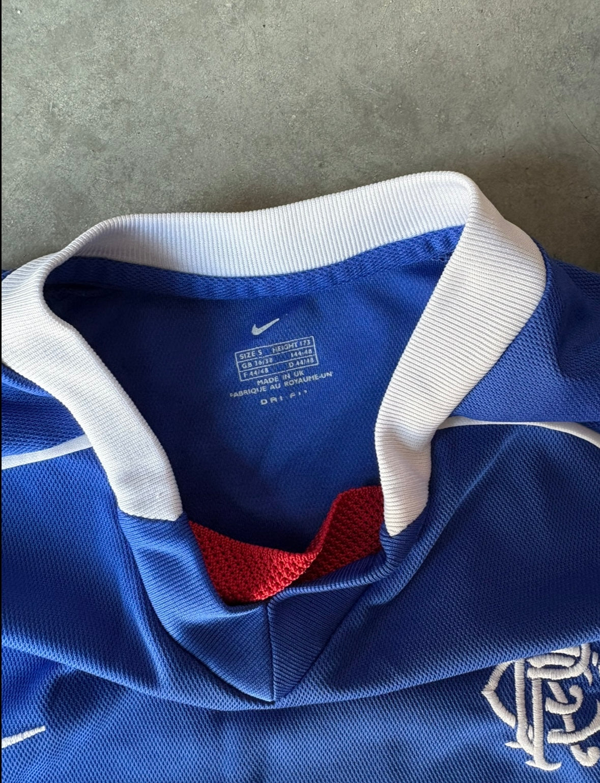 2001/2002 Glasgow Rangers Home Jersey