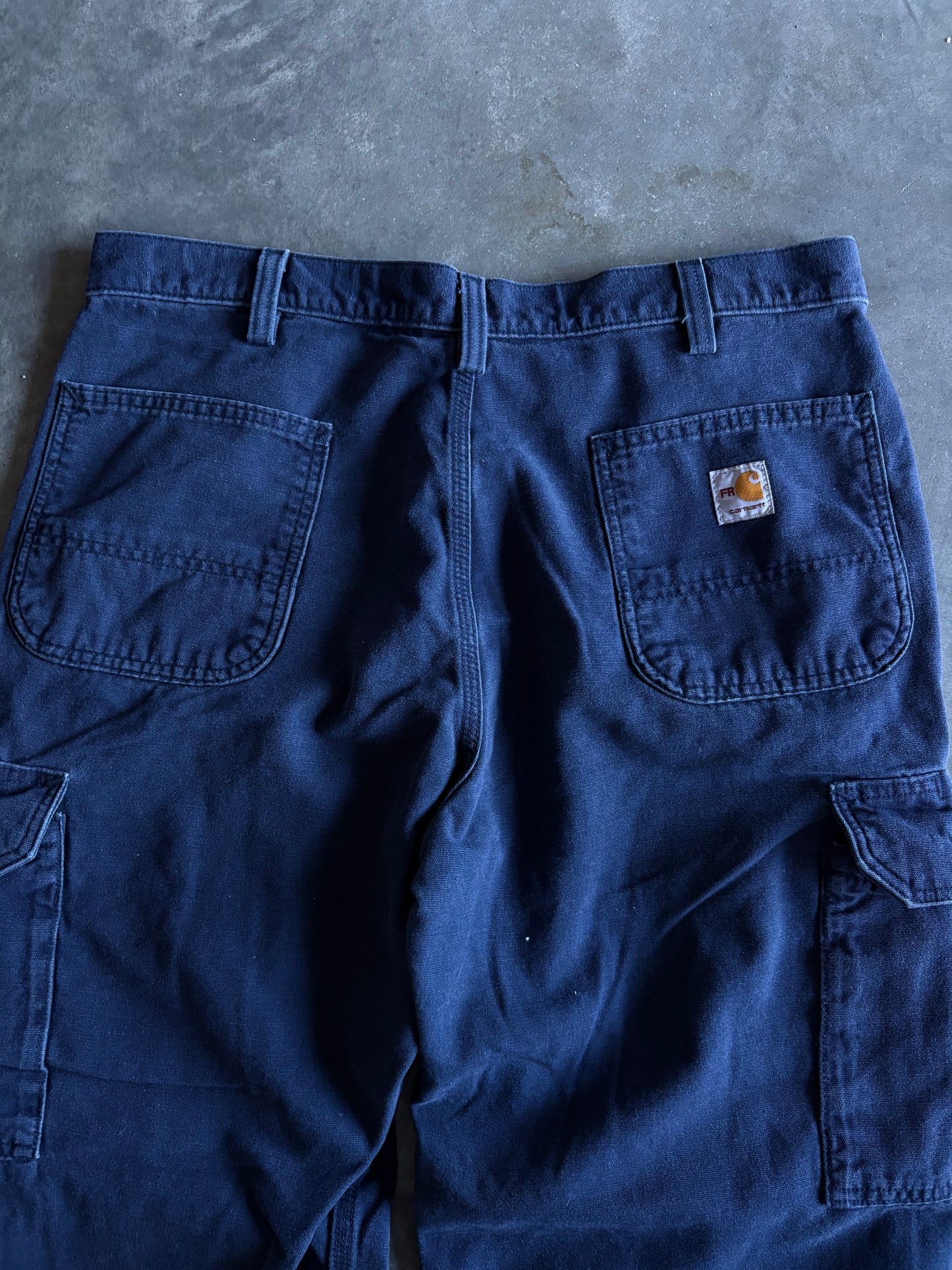 Navy Carhartt Cargo Pants