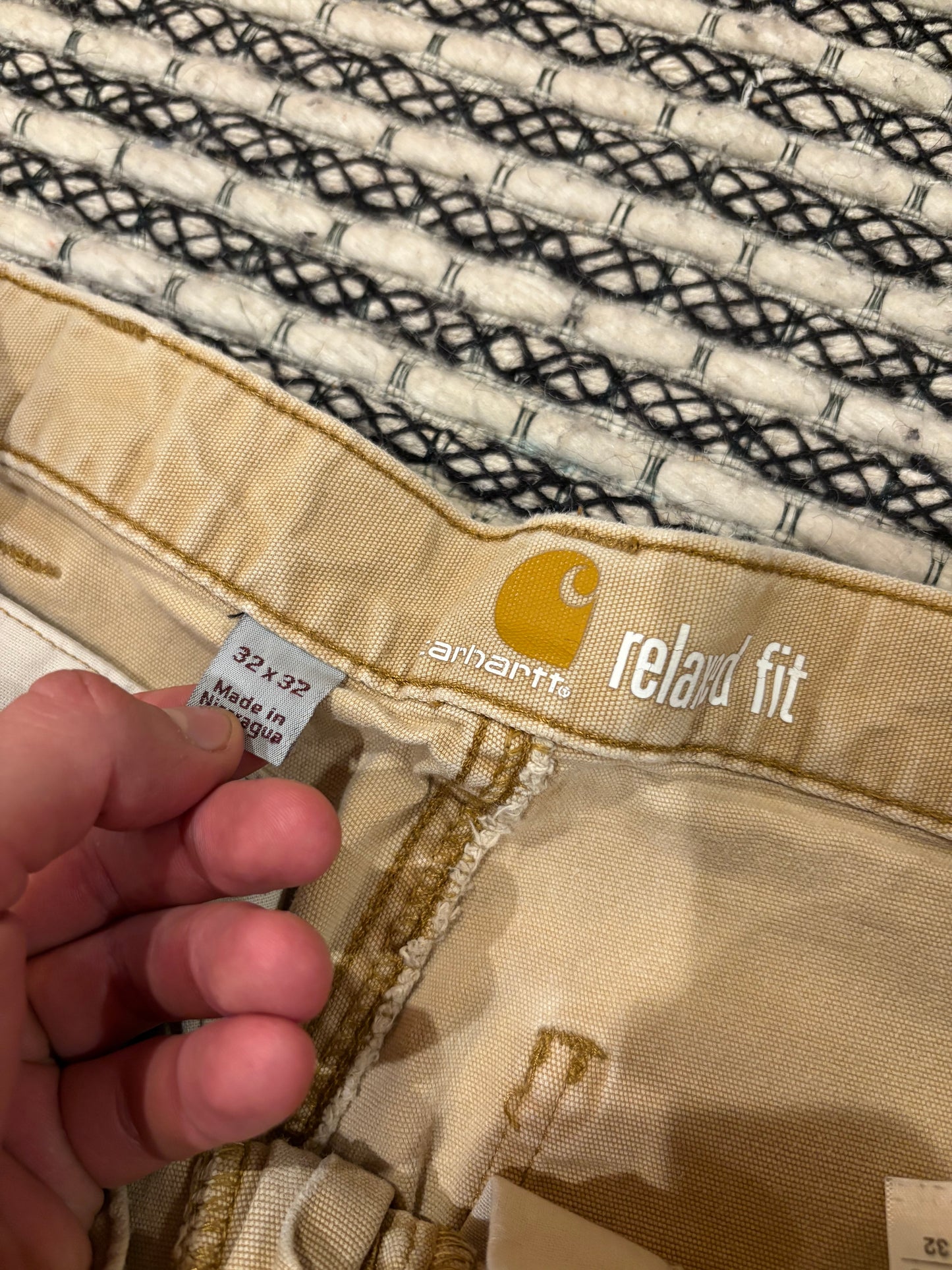 Carhartt Tan Workwear Pants