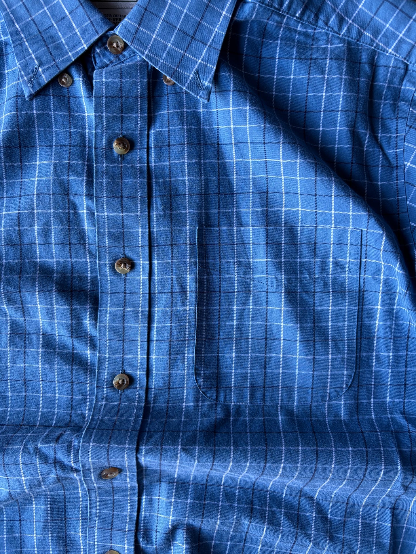LL Bean Crop Button Up