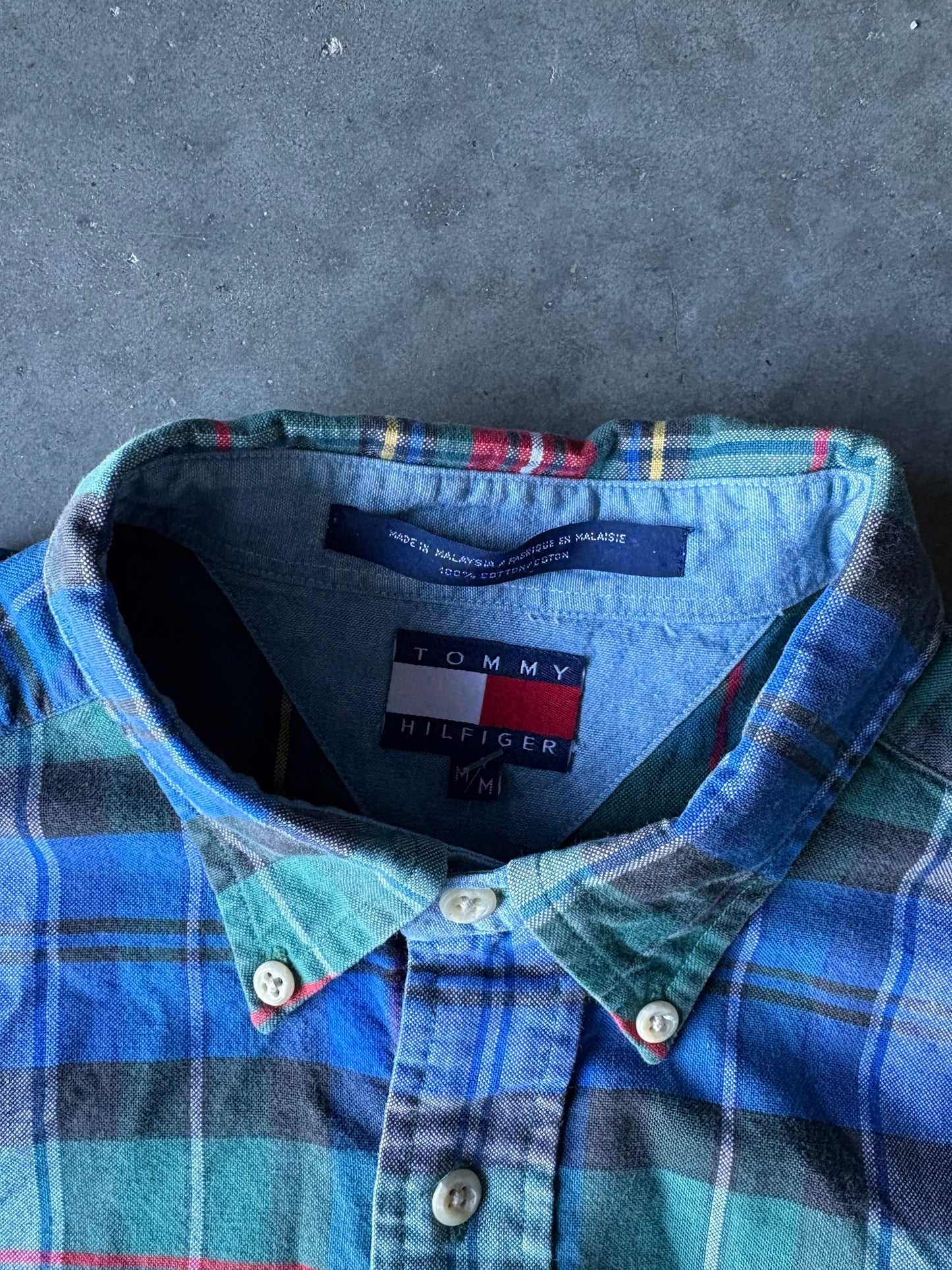 Vintage Tommy Hilfiger Long Sleeve Button Up