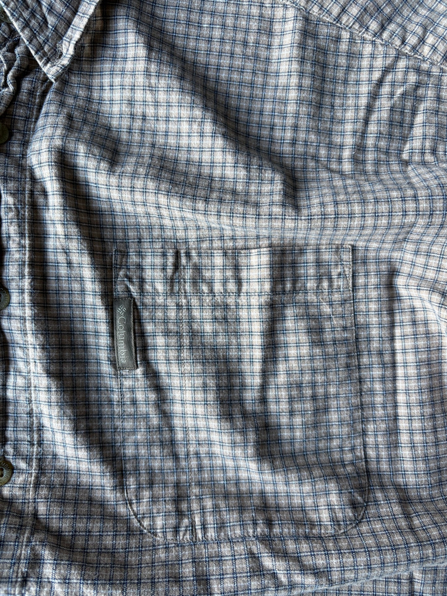 Columbia Crop Button Up