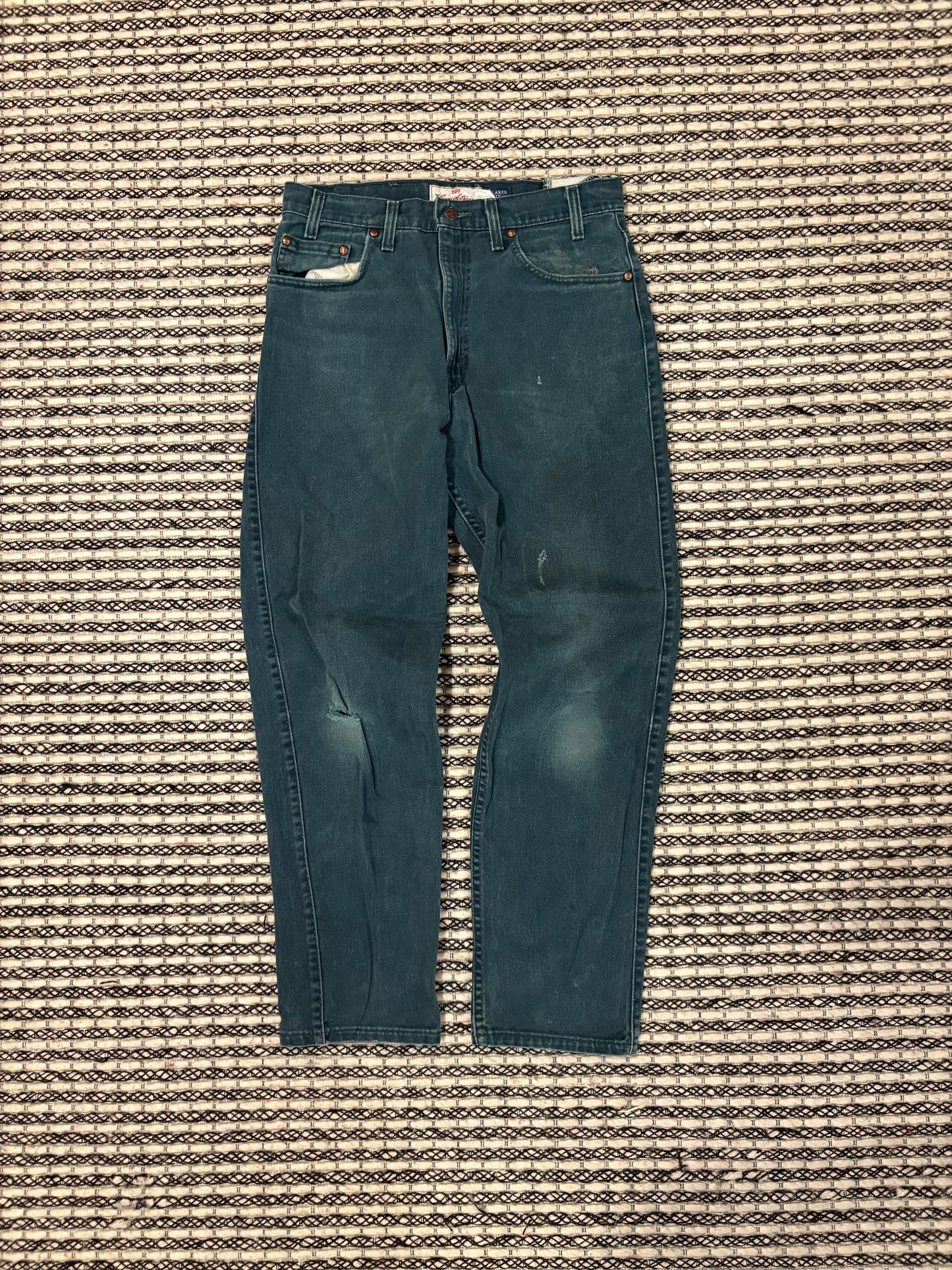 Vintage Orange Levi’s Denim Green Pants
