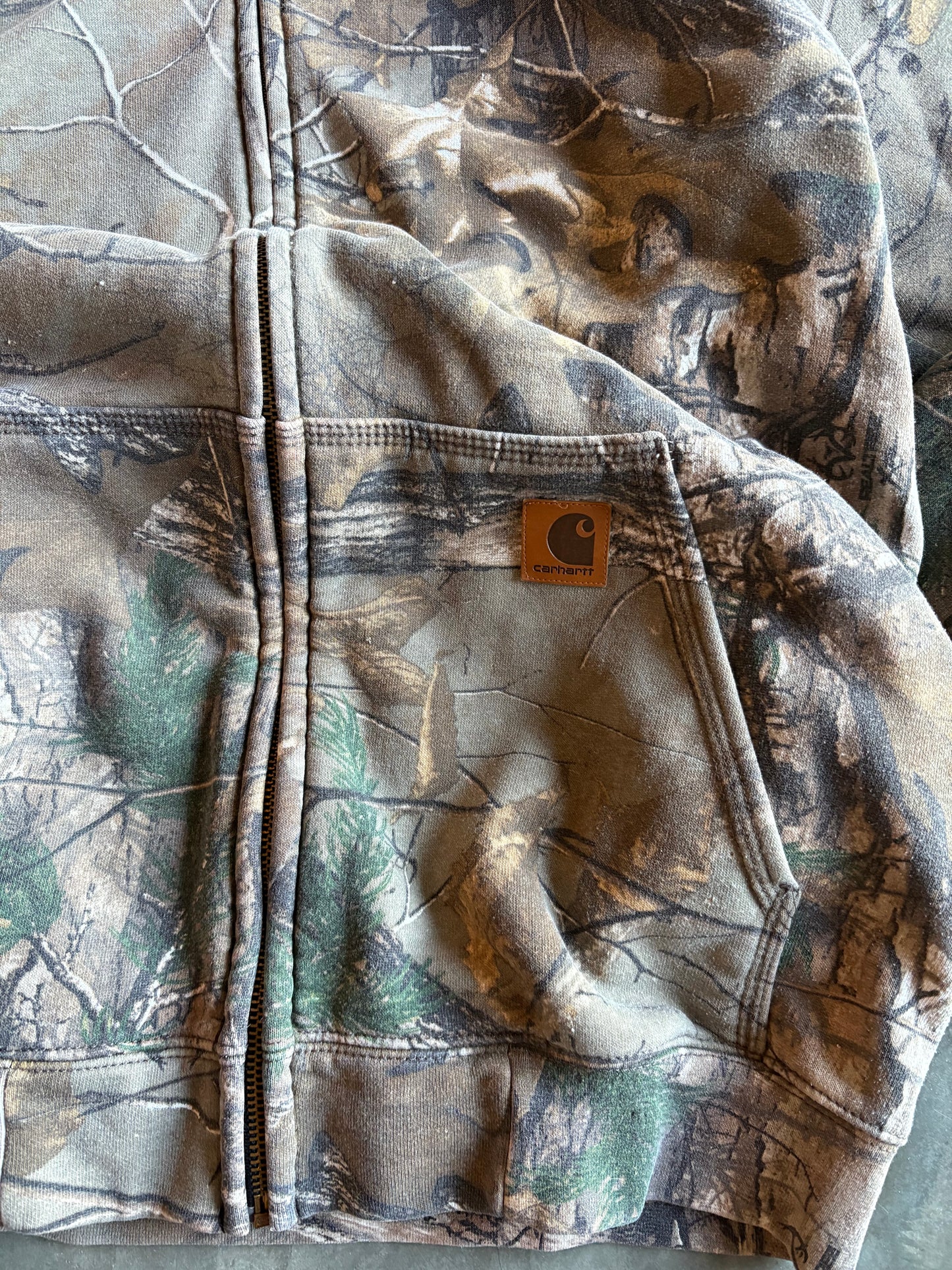 Carhartt Camo Zip Up