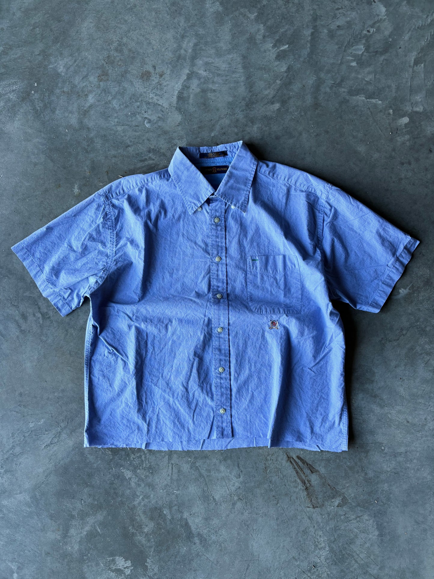 Tommy Hilfiger Crop Button Up