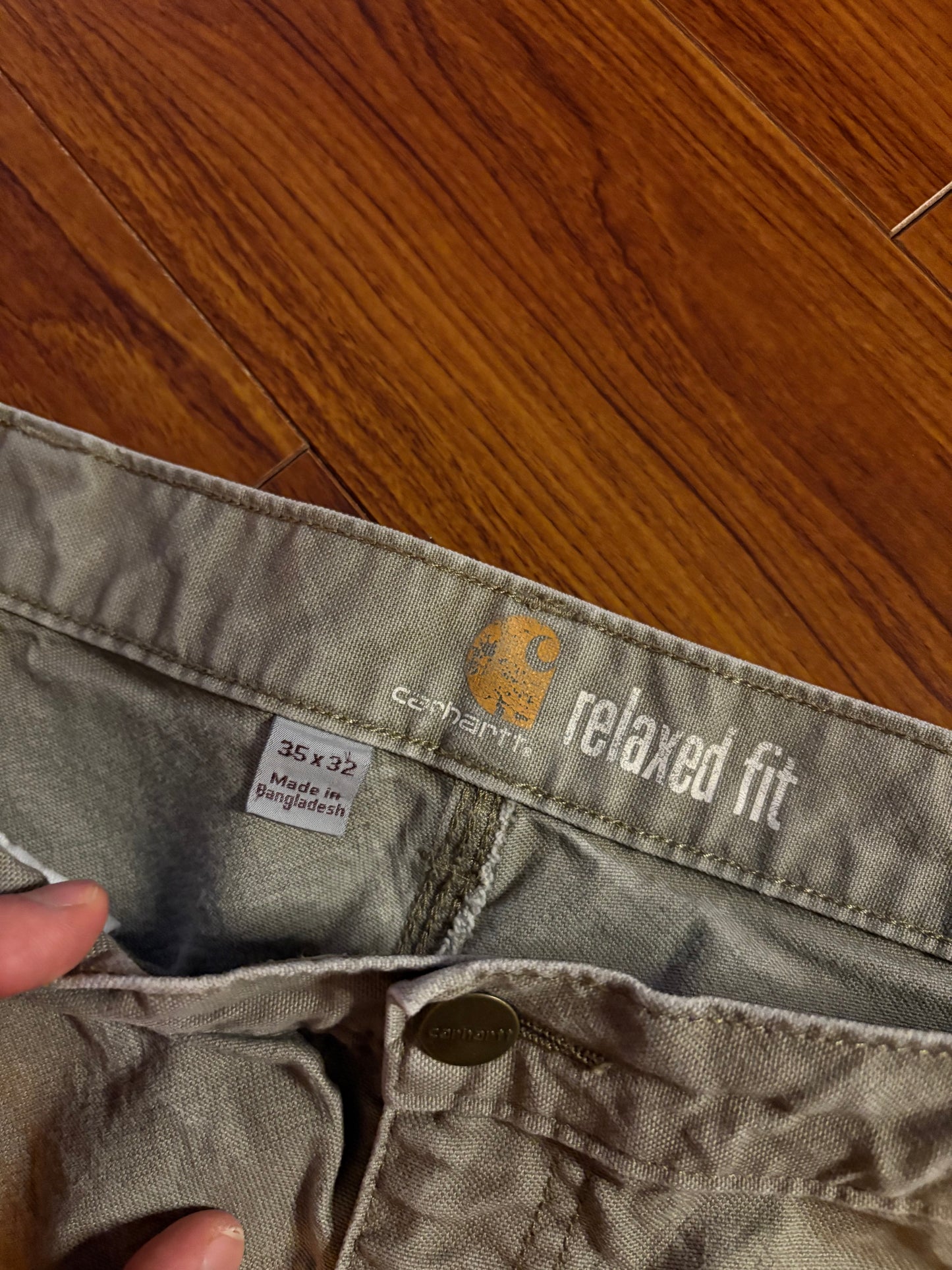 Tan Carhartt Workwear Pants